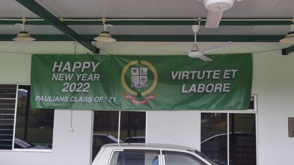 Class of ’71 reunion preparations and fellowship.